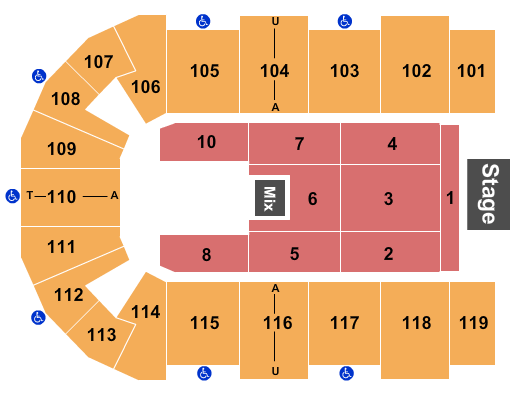 Cross Insurance Center Come From Away Seating Chart